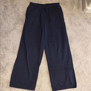 H & M wide leg sweatpants sz S